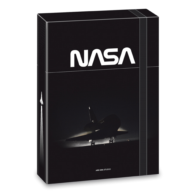 Box na zošity A4 NASA black  ARS UNA