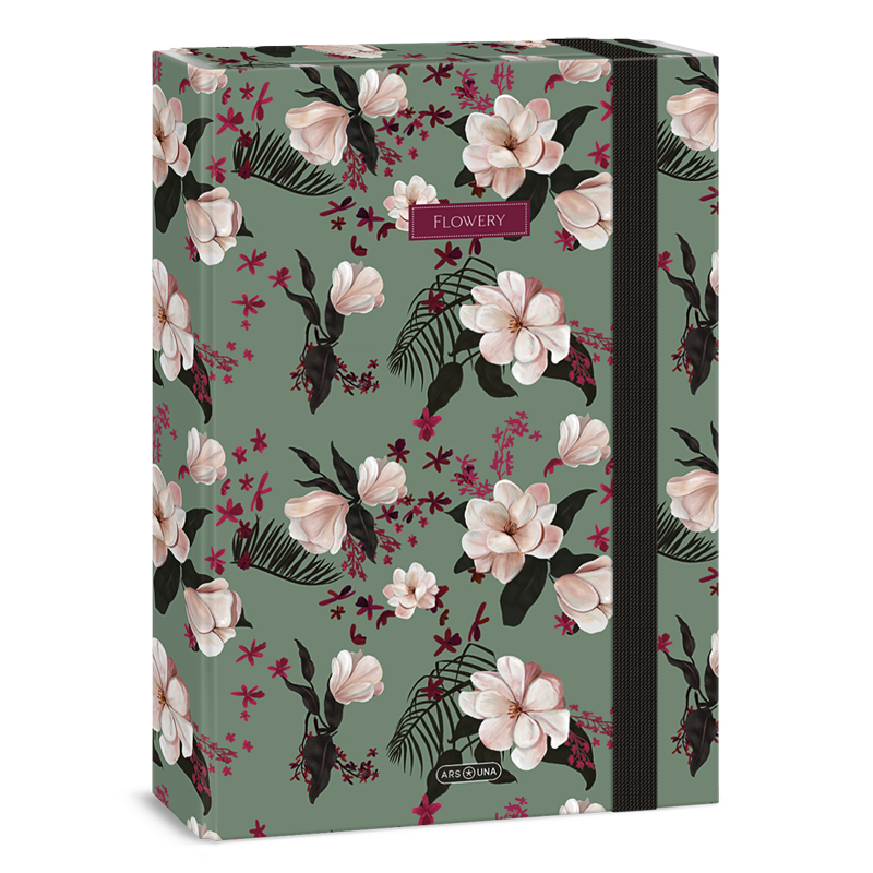 Školský box A4 Flowery Green ARS UNA