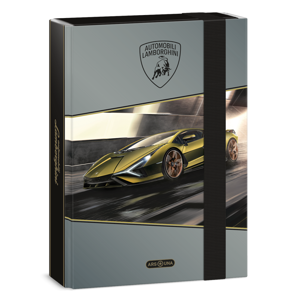 Školský box A5 Lamborghini 26 gold ARS UNA