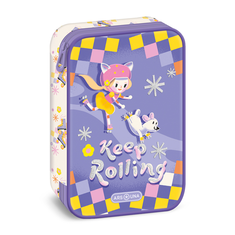 Peračník 1zip poschodový Keep Rolling ARS UNA