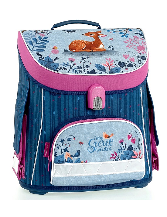 Kompaktná školská taška My Secret Garden 20 ARS UNA
