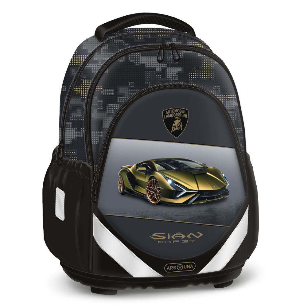 Školský batoh anatomický Lamborghini 26 gold ARS UNA