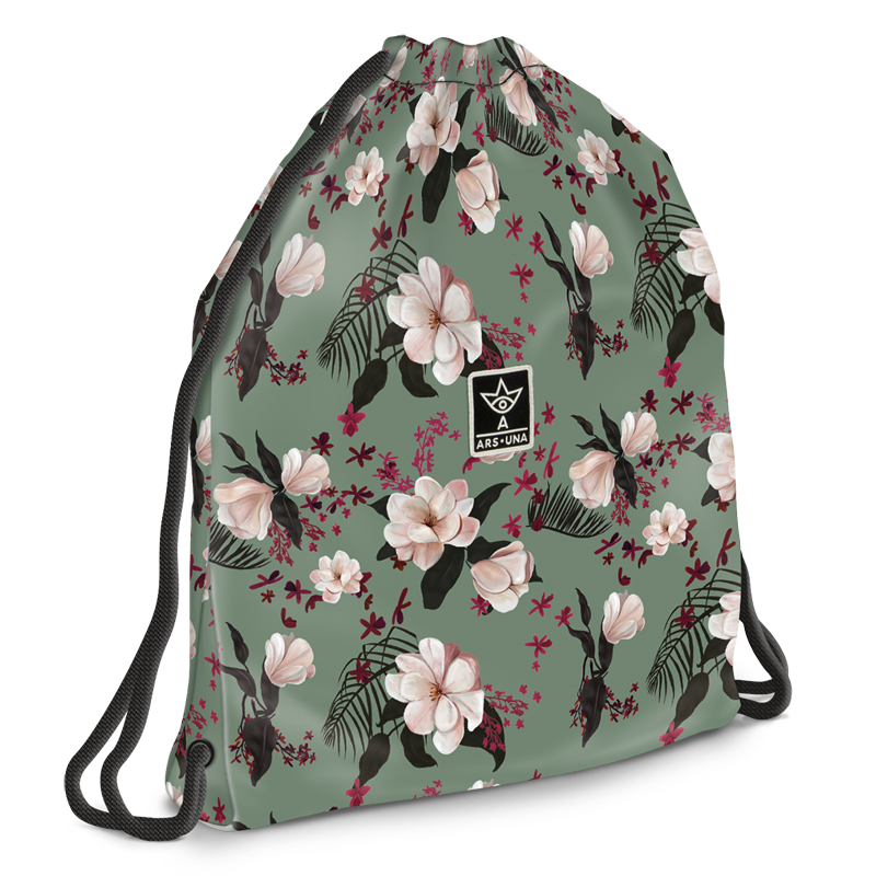 Taška na prezuvky 459 Flowery Green ARS UNA
