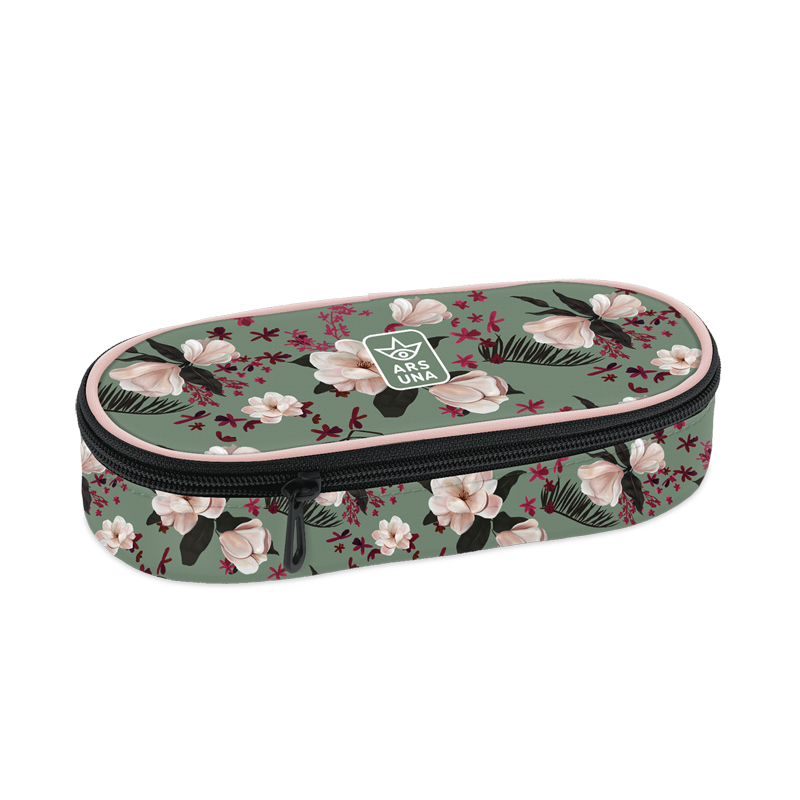 Púzdro na ceruzky 494 Flowery Green ARS UNA