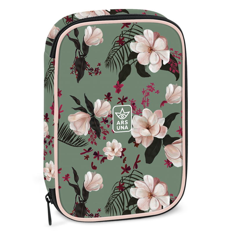 Peračník 1zip poschodový Flowery Green ARS UNA