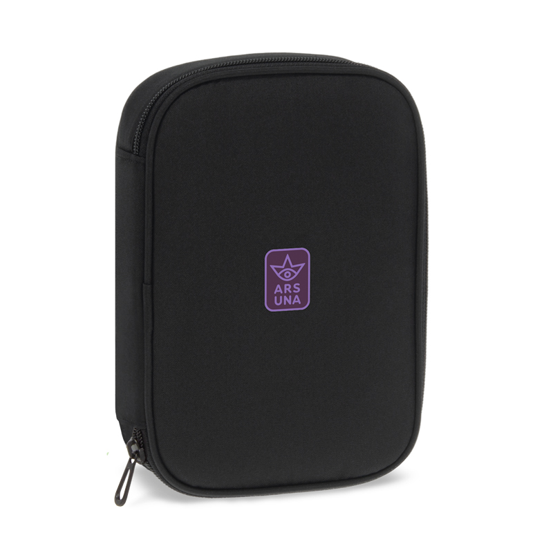 Peračník 1zip poschodový Cordura Black-Violet ARS UNA