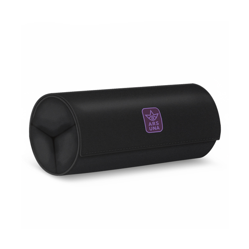 Púzdro na ceruzky rolovacie Cordura Black-Violet ARS UNA