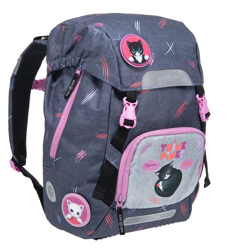 Školská taška easy pack Think Pink 26 ARS UNA