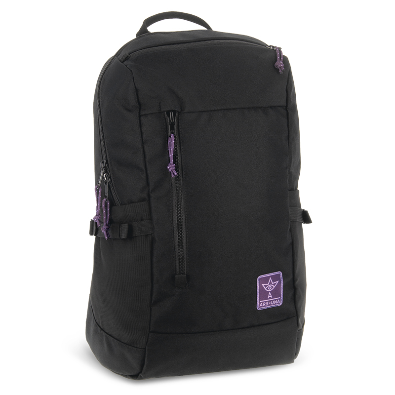 Batoh teen Cordura Black-Violet ARS UNA