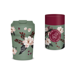 Termohrn�ek 350ml Flowery green ARS UNA