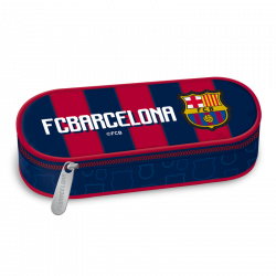Púzdro na perá a ceruzky (oval) FC Barcelona ARS UNA